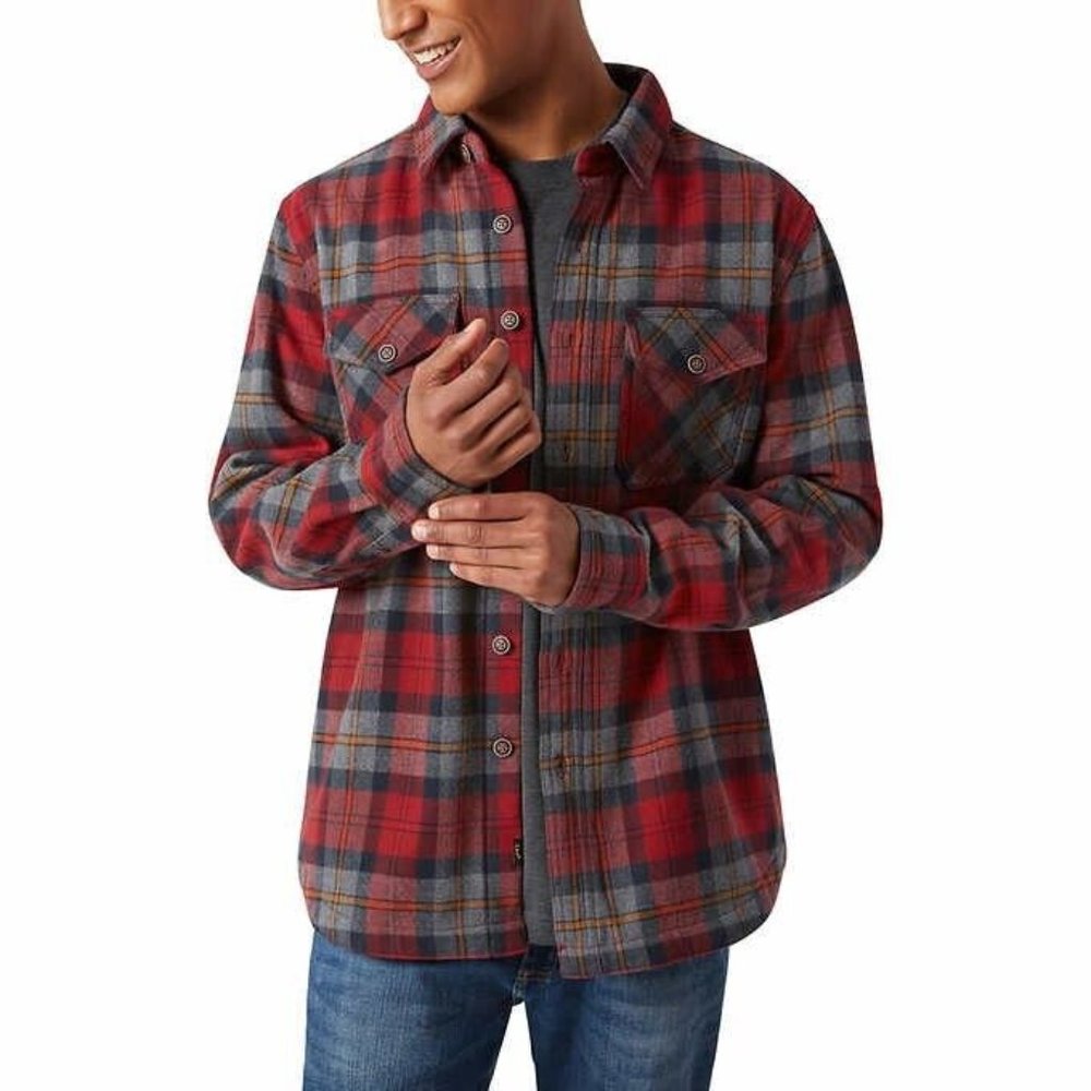 Lee Men’s Flannel Shirt Jacket‎